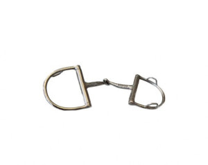 FES Curved Smooth Snaffle